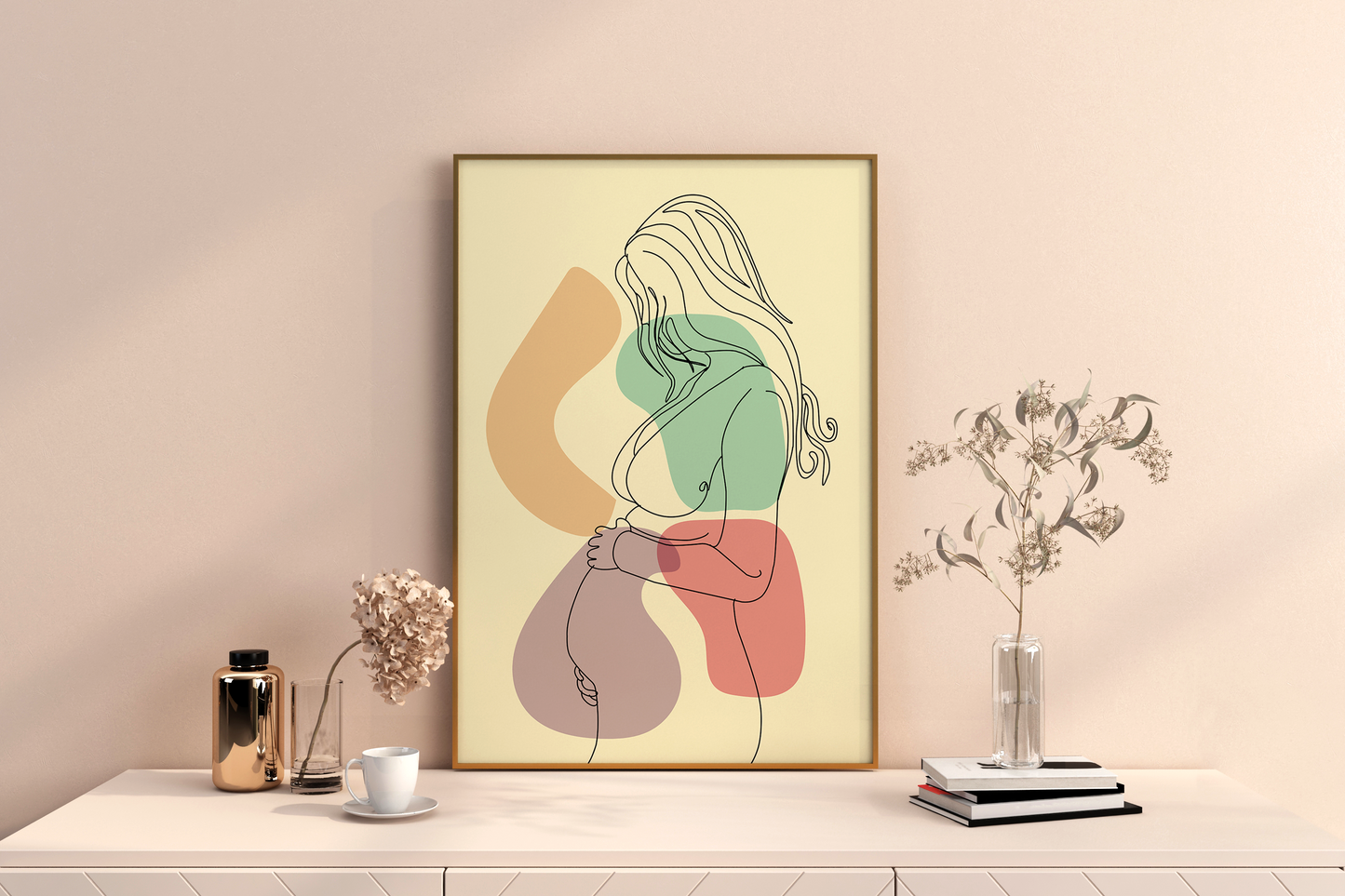 Art line for women pregnant