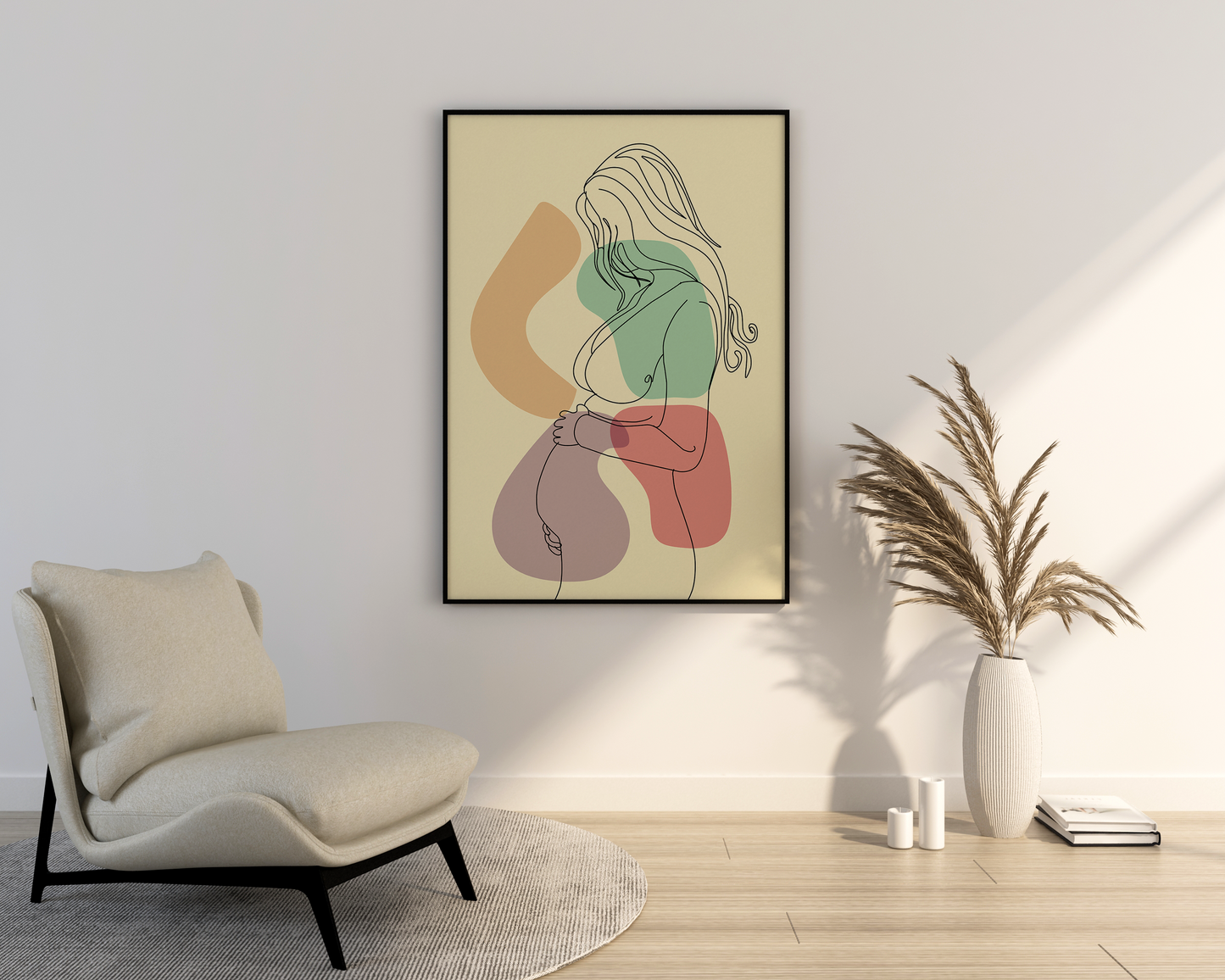 Art line for women pregnant