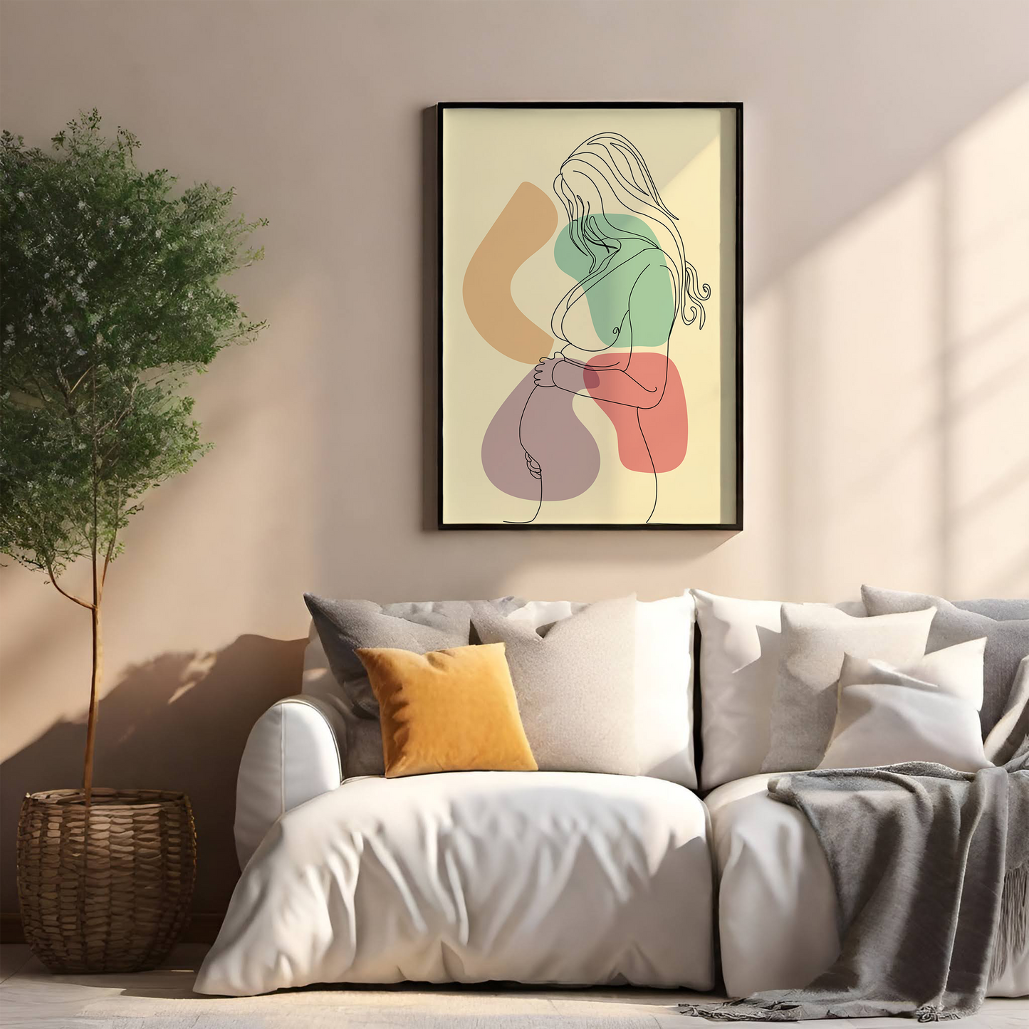 Art line for women pregnant