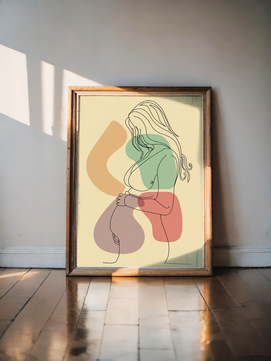 Art line for women pregnant