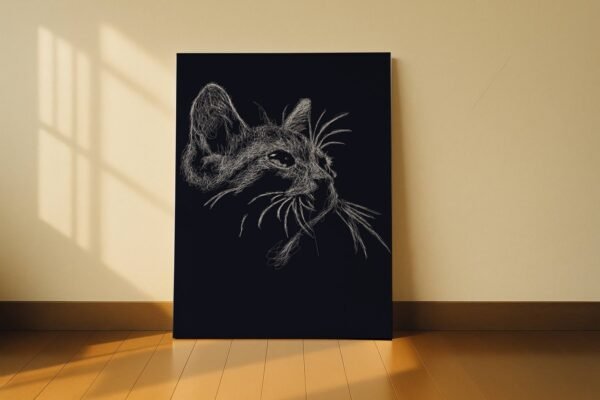 Silent Cat in the Dark